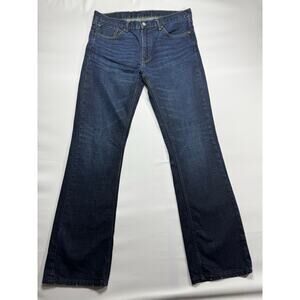 Levi's 527 Men's Low Rise Bootcut Blue Denim Jeans- Size 36x34 (37x35)